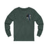 Police Skull Design Long Sleeve Tee